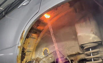 Применение лазера для очистки кузова автомобиля от ржавчины